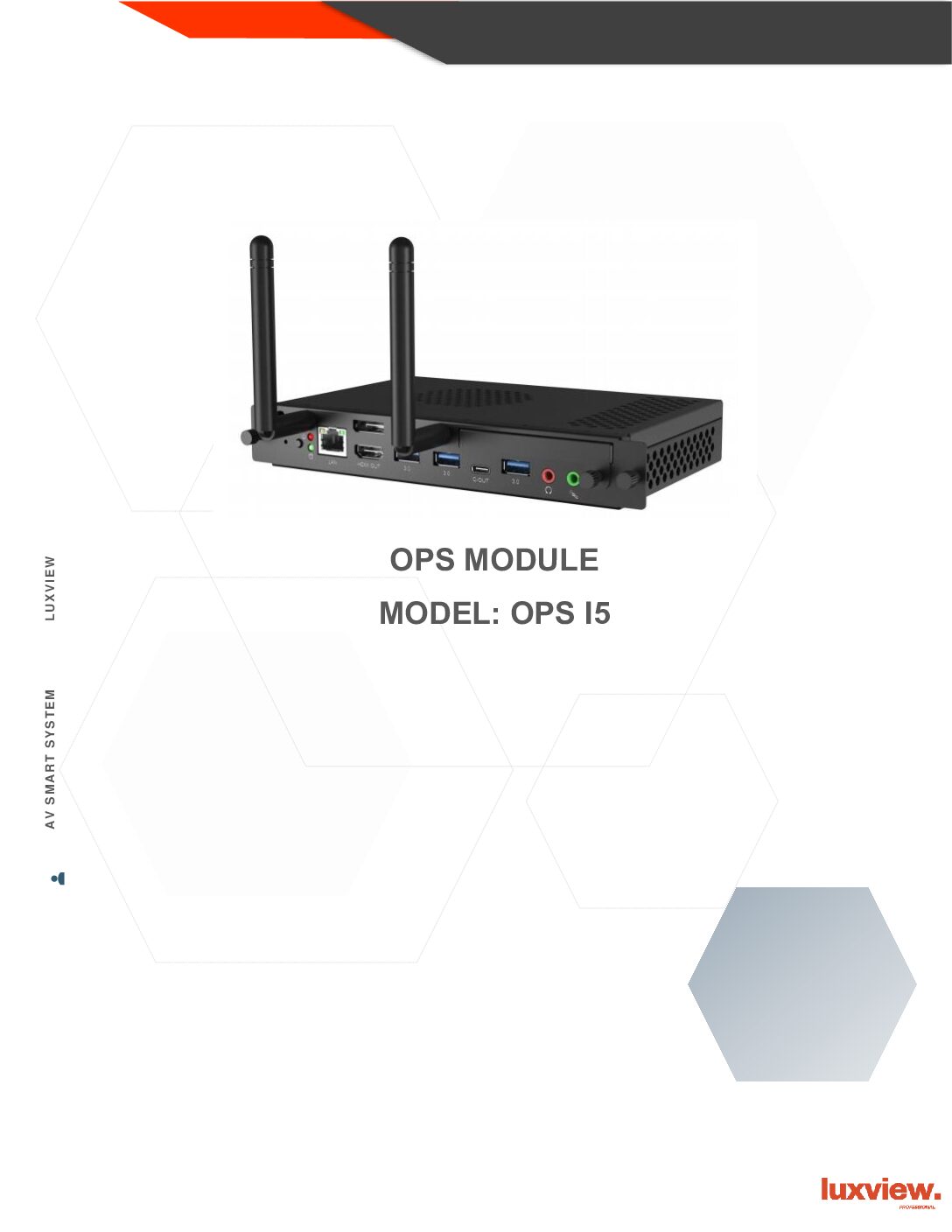 OPS MODULE LUXVIEW OPSI5